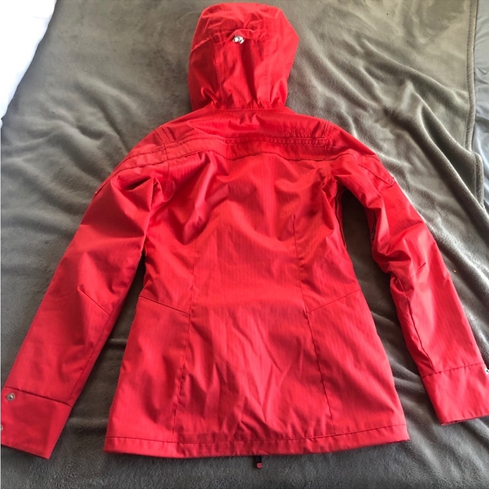 Red Burton Dry Ride Snow Jacket - Picture 2 of 9